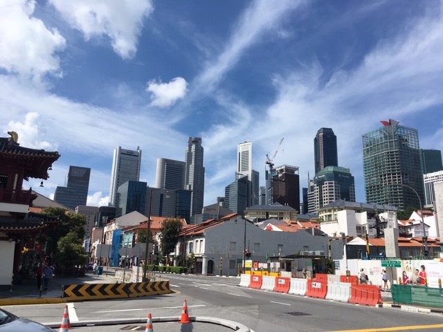 シンガポールの空
